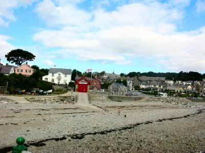 beach and lifeboat house